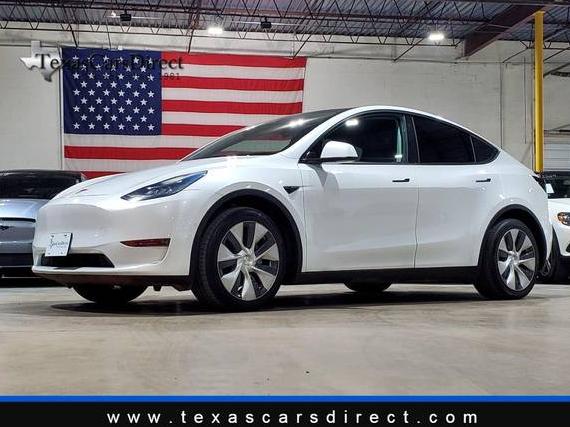 TESLA MODEL Y 2021 5YJYGDEE2MF173715 image